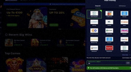Amonbet Casino bonus