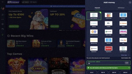 Buitenlandse Online Casino bonussen