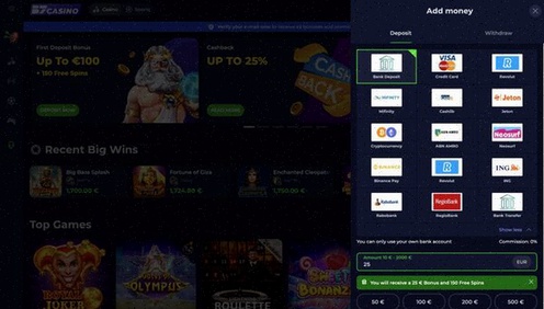 Rus Roulette casino inloggen